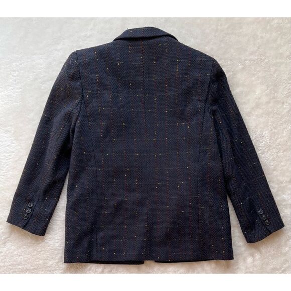 Sweet Suit Petite Double Breasted Navy Blue Blazer, Size 6 Petite - Picture 7 of 10